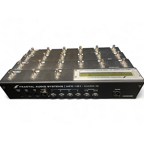 ギター Fractal Audio Systems MFC-101 Mark III Used Fractal Audio MFC101 Mark III Pedal Board | Guitar Center