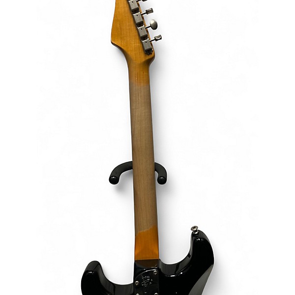 Used Fender Custom Shop Postmodern Strat Journeyman Relic Aged Black Solid Body Electric Guitar