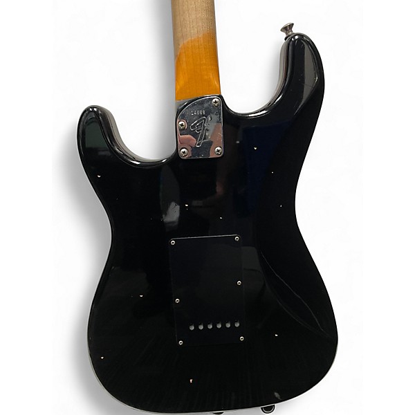 Used Fender Custom Shop Postmodern Strat Journeyman Relic Aged Black Solid Body Electric Guitar