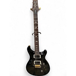 Used 2019 PRS CUSTOM 24 1O TOP Charcoal SMOKEBURST Solid Body Electric Guitar