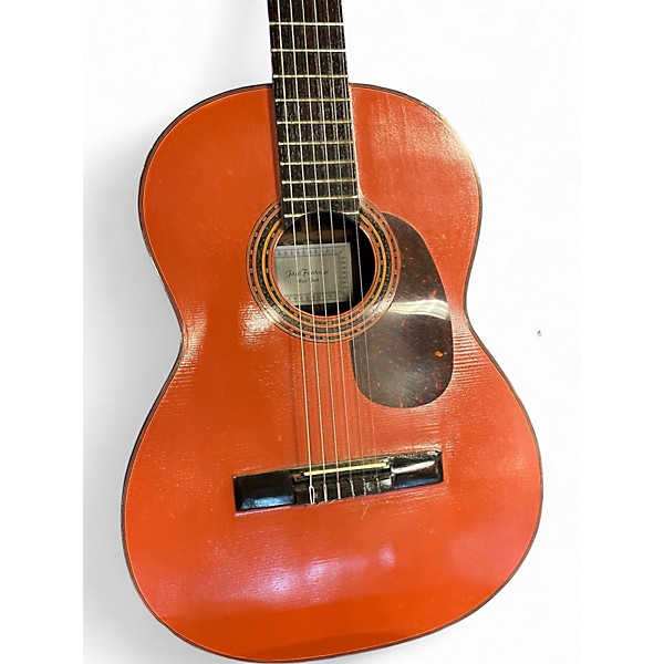 Vintage 1900s Unknown the same Vintage Natural Acoustic Guitar