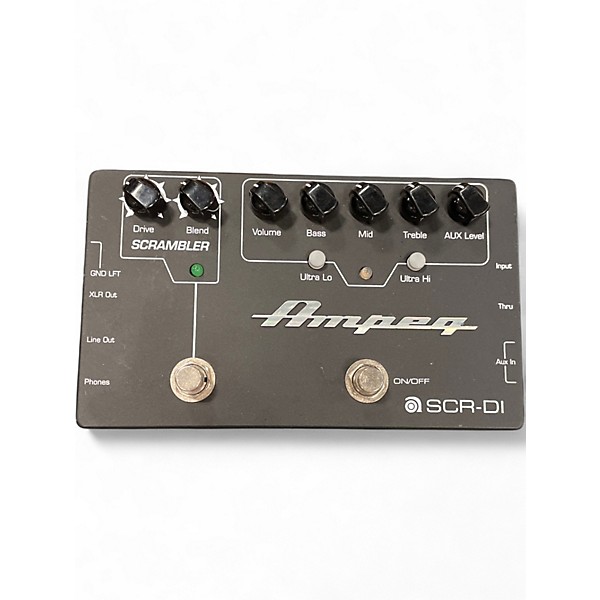 Used Ampeg SCRDI Bass Effect Pedal