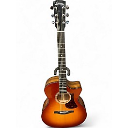Used Eastman AC222 GB DLX Gold burst Acoustic Electric Guitar
