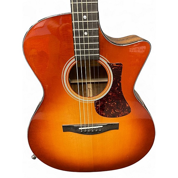 Used Eastman AC222 GB DLX Gold burst Acoustic Electric Guitar