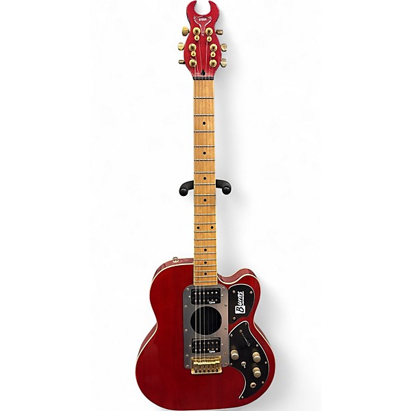 Vintage 1990s Burns STEER  RED Hollow Body Electric Guitar