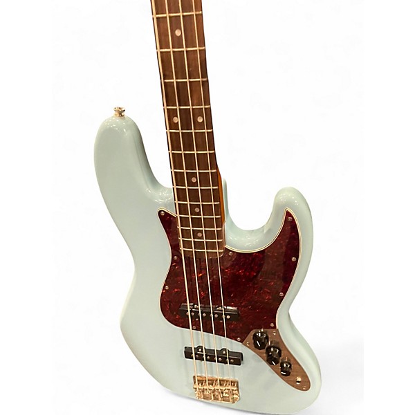Used Squier Classic Vibe 1960S Jazz Bass Daphne Blue Electric Bass Guitar