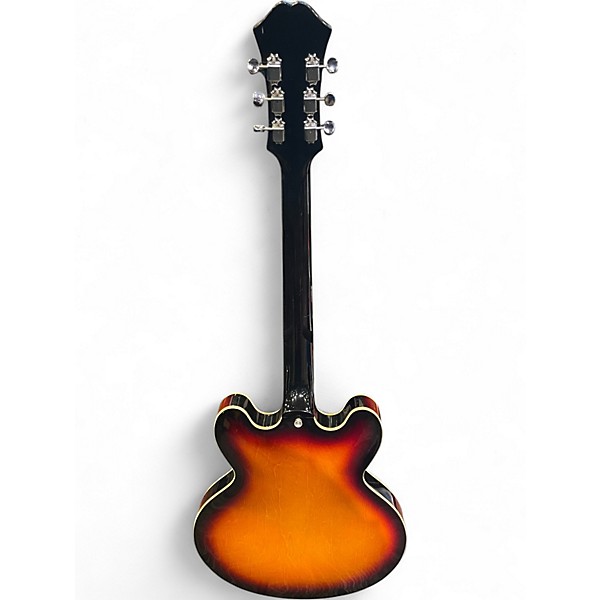 Used Epiphone Casino 2 Color Sunburst Hollow Body Electric Guitar