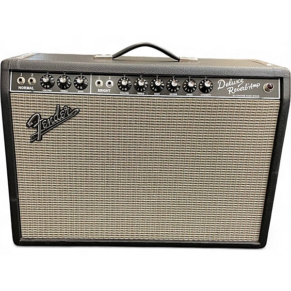 Used Fender 64 Custom Deluxe Reverb Tube Guitar Combo Amp