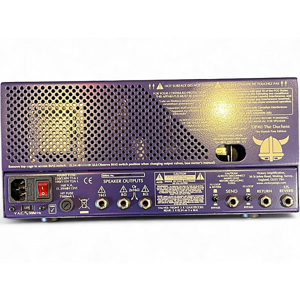 Used Victory DP40 Tube Guitar Amp Head