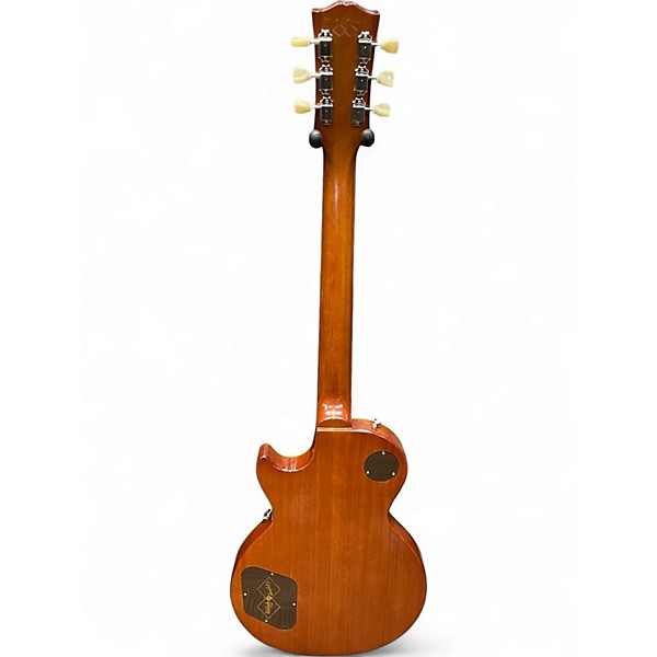 Used Epiphone Inspired by Gibson Custom 57 Les Paul Standard Gold Top Solid Body Electric Guitar