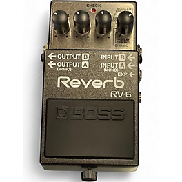 Used BOSS RV6 Digital Reverb Effect Pedal
