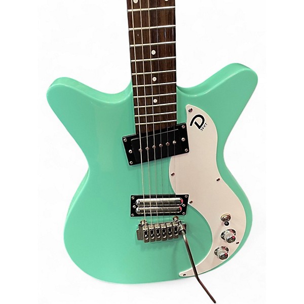 Used Danelectro 59XT AQUA Solid Body Electric Guitar