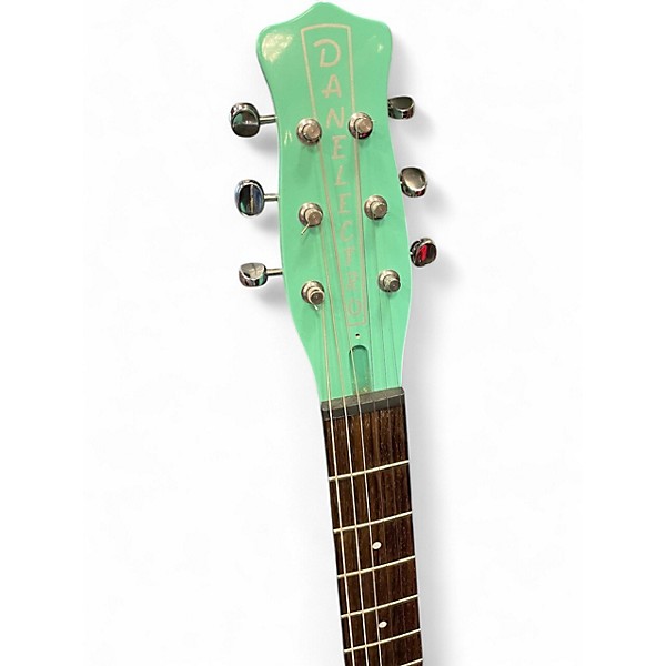 Used Danelectro 59XT AQUA Solid Body Electric Guitar