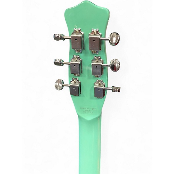 Used Danelectro 59XT AQUA Solid Body Electric Guitar