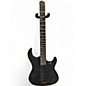 Used Harley Benton Dullahan-AT 24 Transparent Black Solid Body Electric Guitar thumbnail