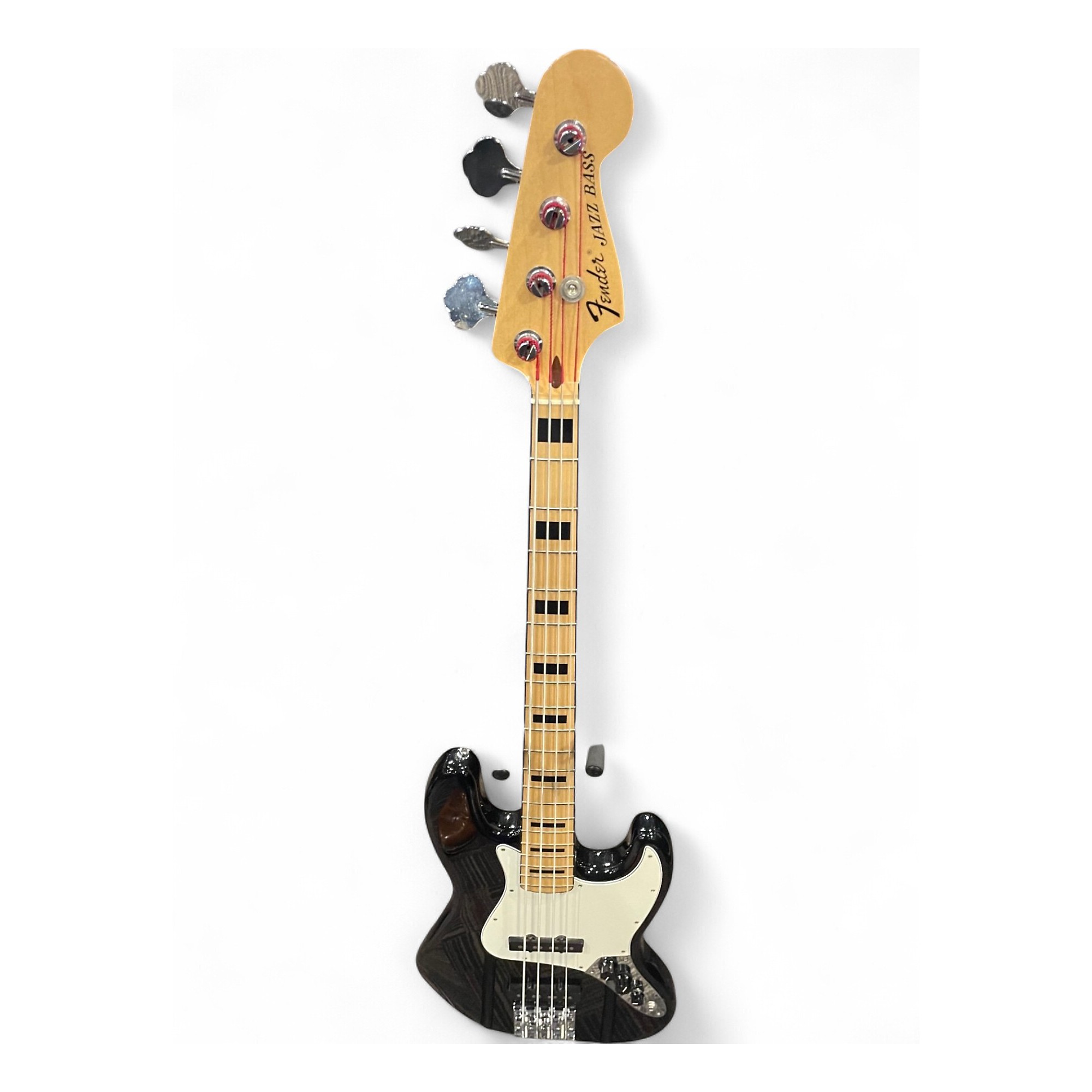 Used Fender Geddy Lee Signature Jazz Bass Black Electric
