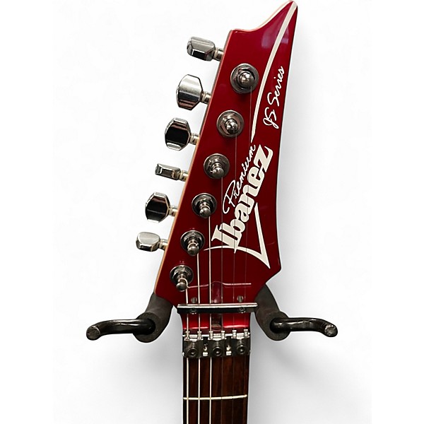 Used Ibanez JS240PS Candy Apple Red Solid Body Electric Guitar