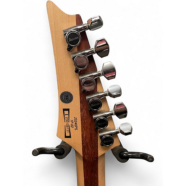 Used Ibanez JS240PS Candy Apple Red Solid Body Electric Guitar