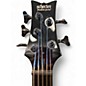 Used Schecter Guitar Research stelleto stealth 5 BLACK Electric Bass Guitar