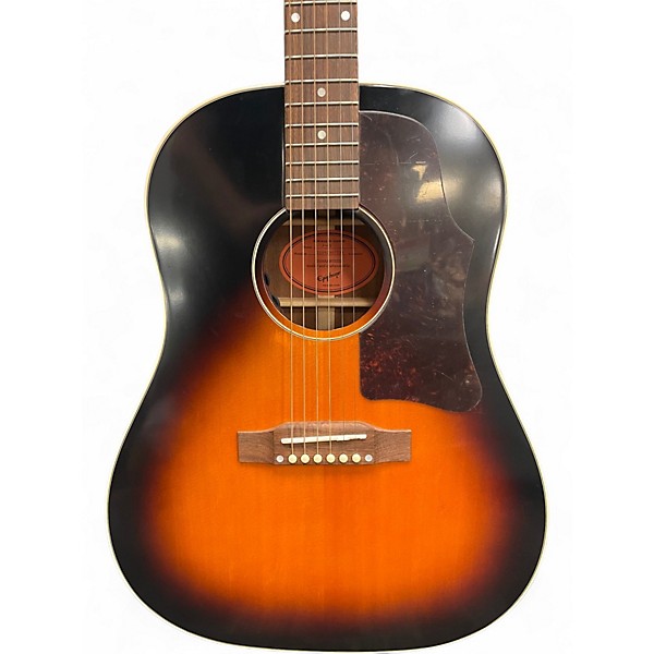 Used Epiphone J45 2 Color Sunburst Acoustic Electric Guitar