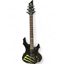 Used ESP LTD F50 monster edition Black Solid Body Electric Guitar