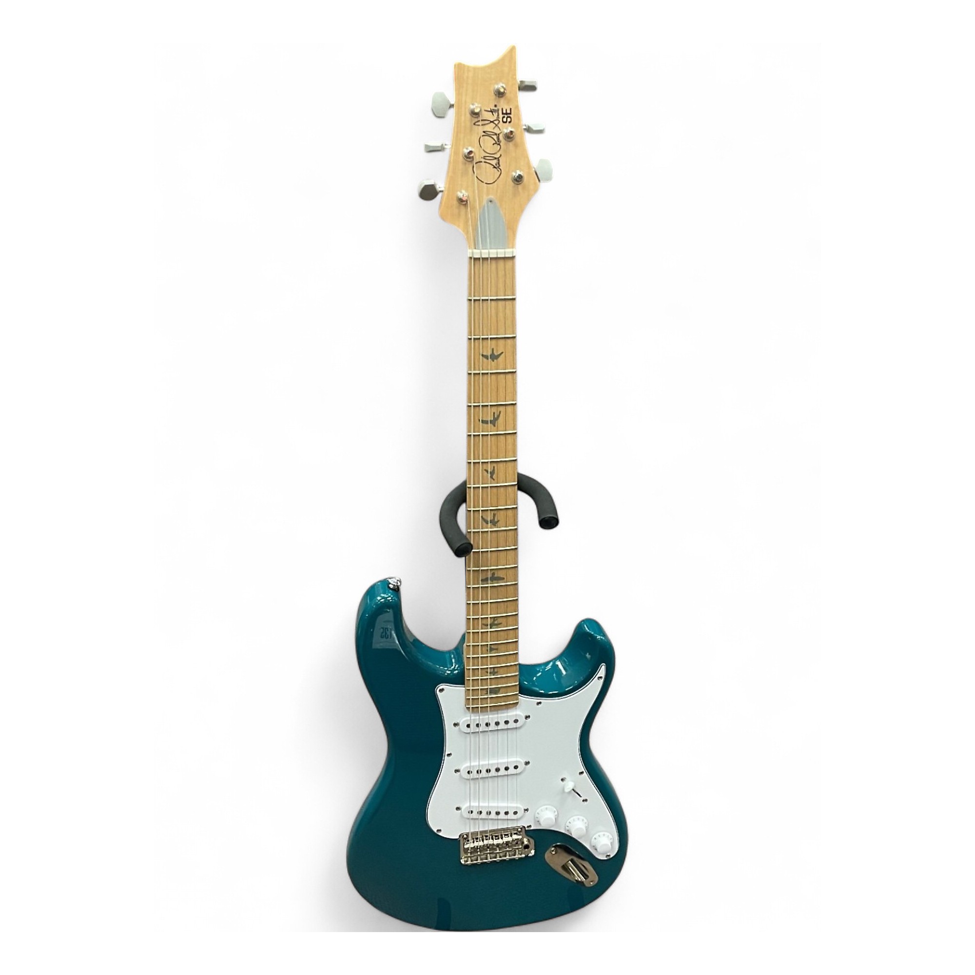 Used PRS SE Silver Sky NYLON BLUE Solid Body Electric Guitar