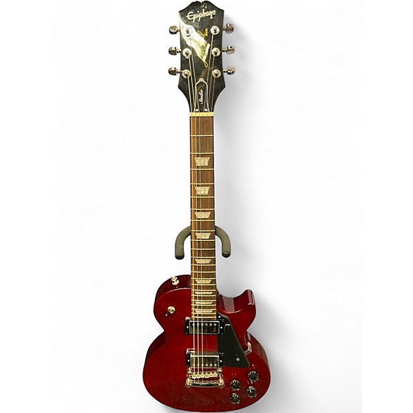 Epiphone Les Paul Studio レッド split coil Epiphone Les Paul Studio in Wine Red - B's Music Shop