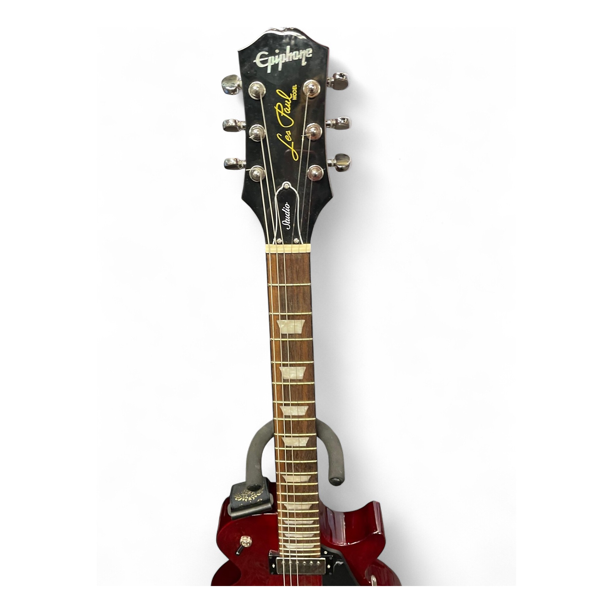 Used Epiphone Les Paul Studio Red Solid Body Electric Guitar