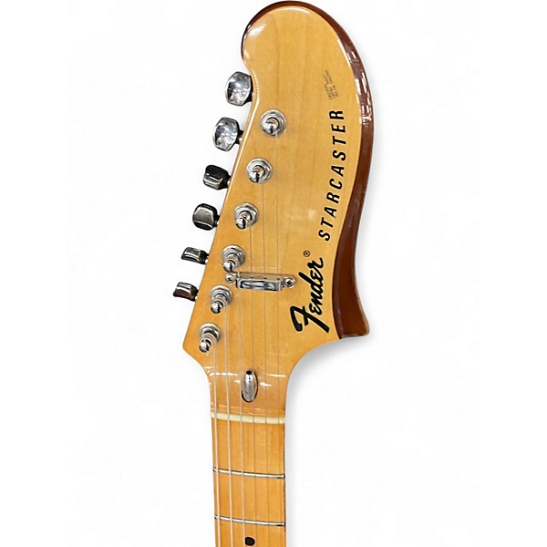 Vintage 1974 Fender Starcaster 2 Color Sunburst Hollow Body Electric Guitar