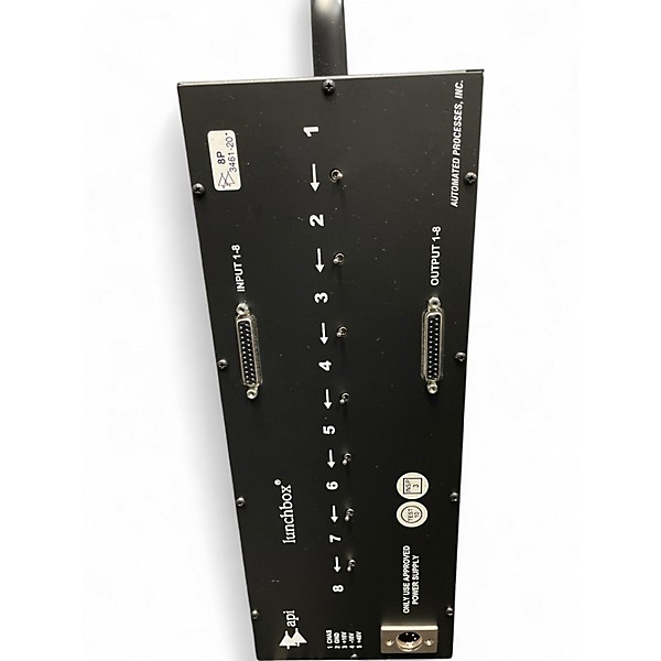 Used API 8 Slot Lunchbox Signal Processor