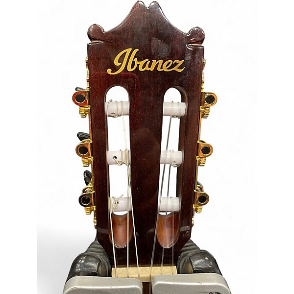 Used Ibanez GA35TCE Brown Burst Classical Acoustic Guitar