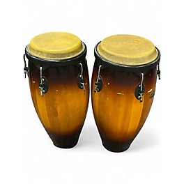 Used Tj  Percussion Congas Pair Conga