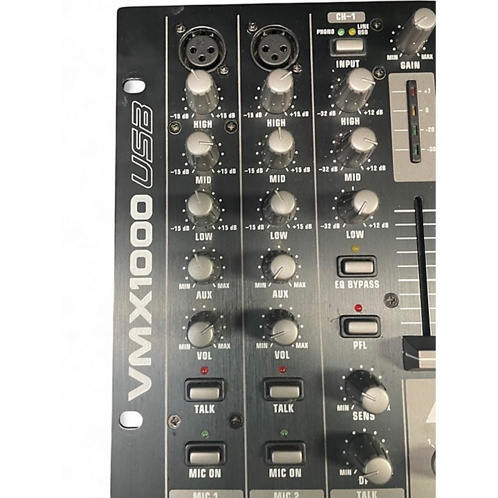 Numark IDJ DIRECTORとBEHRINGER VMX1000音確認 VirtualDJ - Hardware - Numark