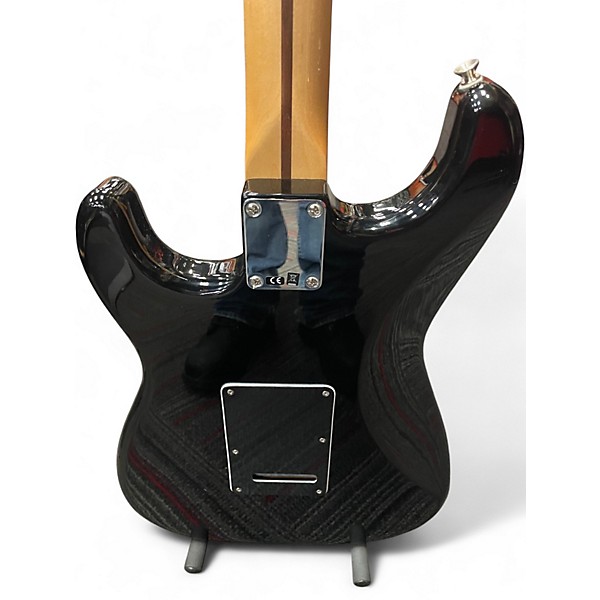 Used Fender Player Stratocaster Black Solid Body Electric Guitar