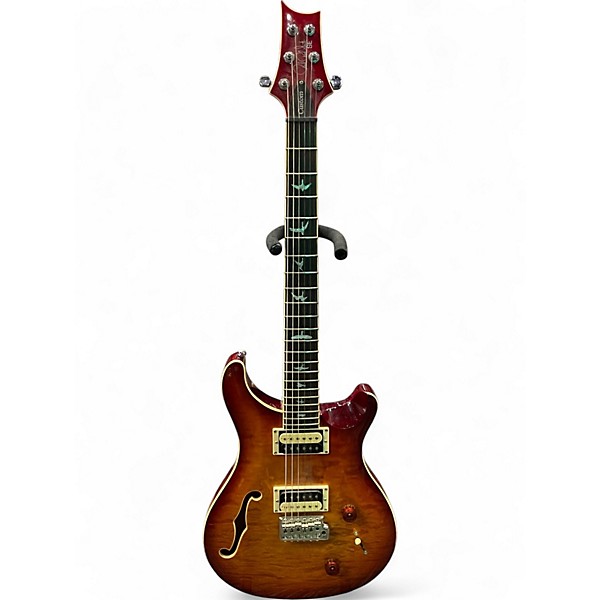 ギター PRS SE Custom 22 semi-hollow Used PRS SE Custom 22 Semi-Hollowbody 2 Tone Sunburst Hollow