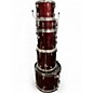 Used Pearl 5 Piece ROADSHOW RED Drum Kit