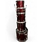 Used Pearl 5 Piece ROADSHOW RED Drum Kit