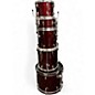 Used Pearl 5 Piece ROADSHOW RED Drum Kit