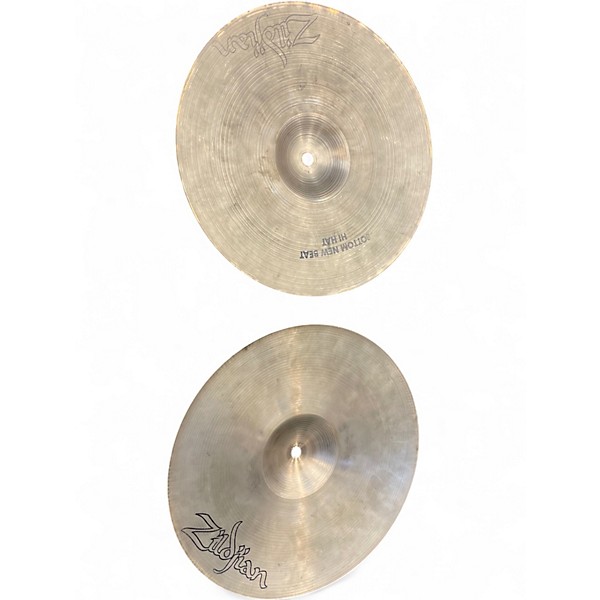 Used Zildjian 13in New Beat Hi Hat Pair Cymbal