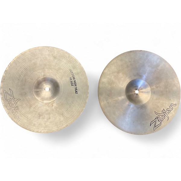 Used Zildjian 13in New Beat Hi Hat Pair Cymbal