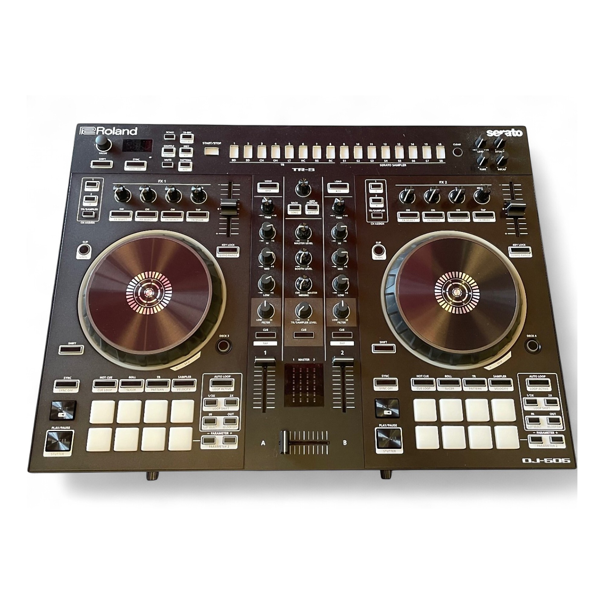 TR Drum Machine Controller Roland DJ-505 Controller Bundle With