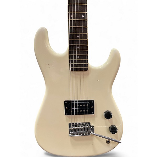 Used 1970s Memphis S Style Alpine White Solid Body Electric Guitar