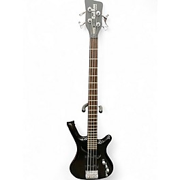 Used RockBass by Warwick CORVETTE  Black Electric Bass Guitar