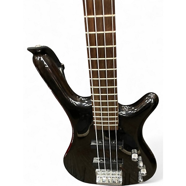 Used RockBass by Warwick CORVETTE  Black Electric Bass Guitar