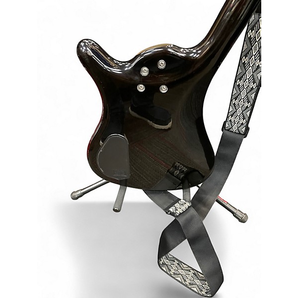 Used RockBass by Warwick CORVETTE  Black Electric Bass Guitar