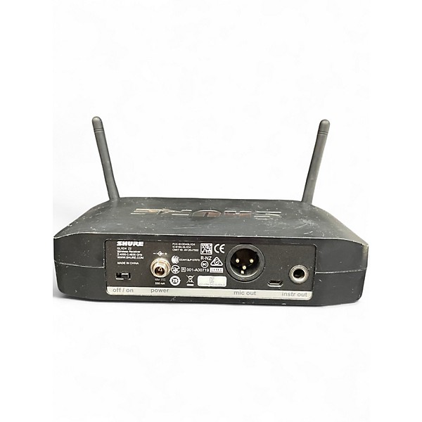 Used Shure GLXD4 Handheld Wireless System