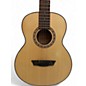 Used Washburn agm5k Natural Acoustic Guitar