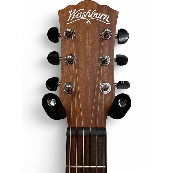Used Washburn agm5k Natural Acoustic Guitar
