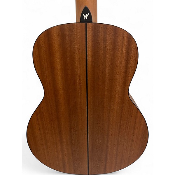 Used Washburn agm5k Natural Acoustic Guitar