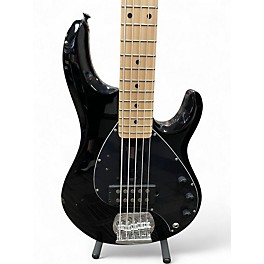 Used Sterling by Music Man Sting Ray 5 Black Electric Bass Guitar